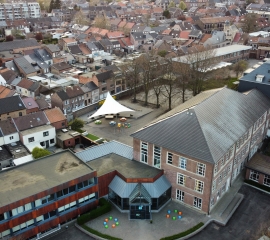 Onze campus vanuit de lucht